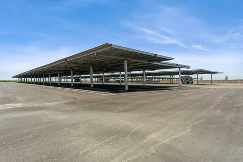Honey Bee RV Storage in Aurora storage facility exterior view