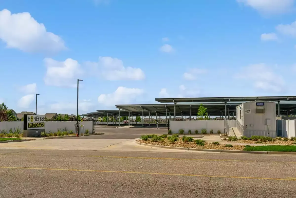 Gated entrance at Loveland Facility.