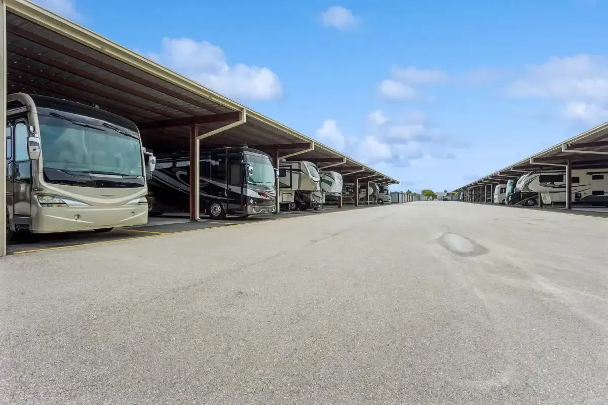 Honey Bee RV covered RV parking