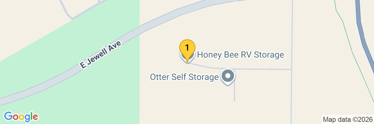 Map showing facility locations