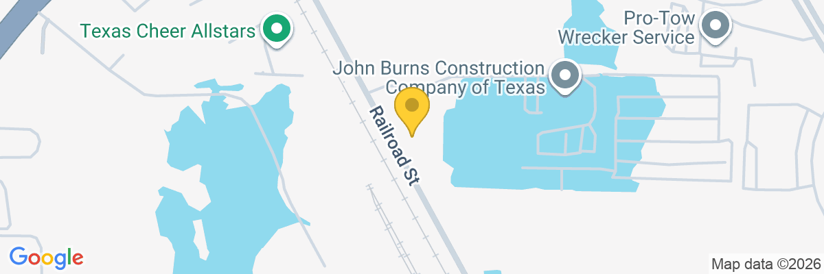 Map showing facility locations