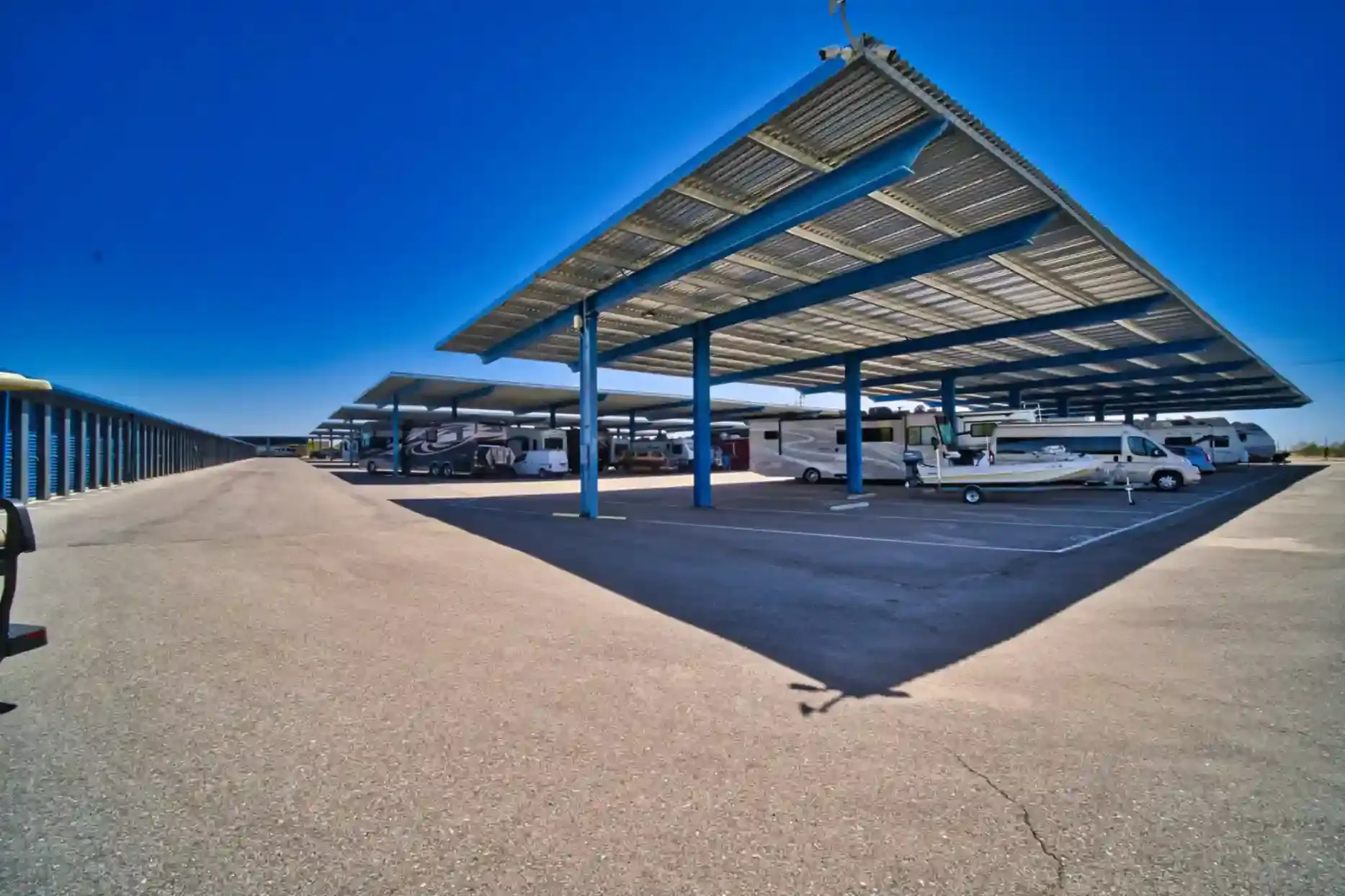 Honey Bee RV 9070 E. Old Vail Road covered parking