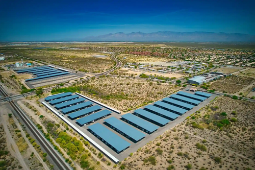 Honey Bee RV Storage in Tucson storage facility exterior view