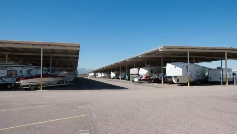 Honey Bee RV in El Mirage covered parking