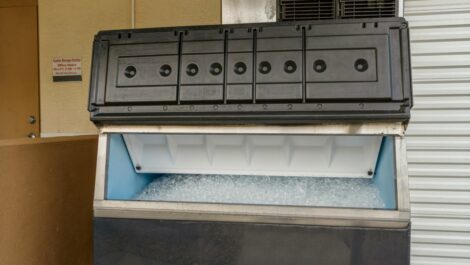 Indoor ice machine at Bonita Springs.