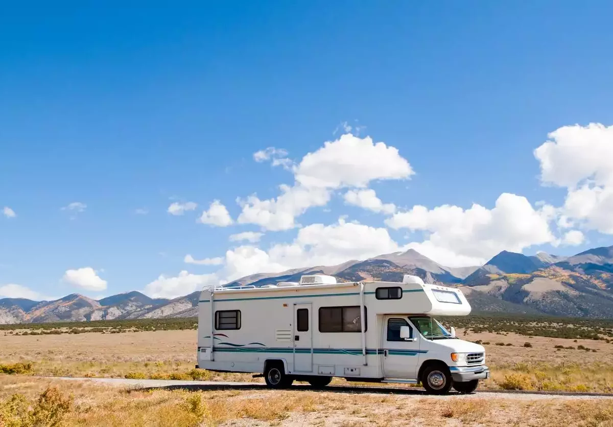 RV traveling through Colorado.