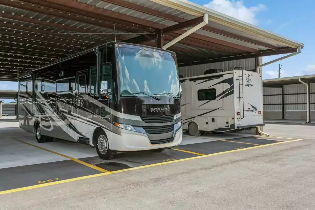Honey Bee RV covered RV parking